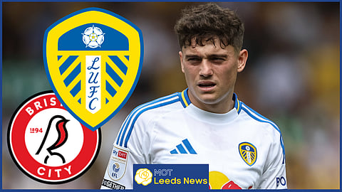 Dan James started for Leeds United v Bristol City [Credit: Imago]
