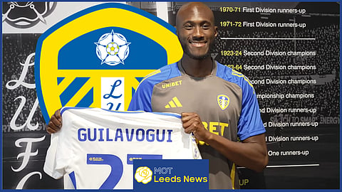 Leeds United have signed Josuha Guilavogui [credit: Leeds United Official on YouTube]

