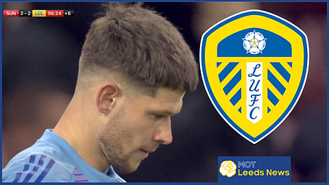 Illan Meslier conceded at the death as Leeds United drew at Sunderland [Credit Sky Sports]
