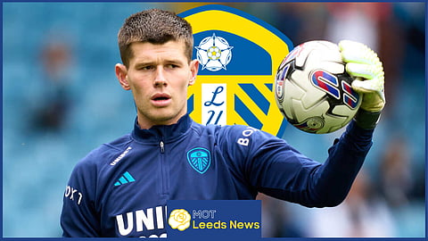 Leeds United goalkeeper Illan Meslier