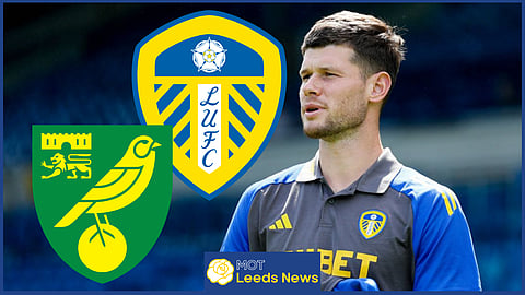 Illan Meslier pulled off a huge save for Leeds United at Norwich [Credit Imago]