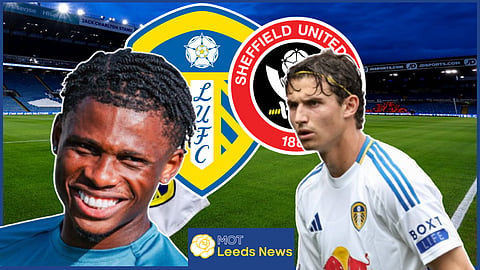 Largie Ramazani shone as Brenden Aaronson didn't as Leeds United beat Sheffield United [Credit Almeria and Imago]