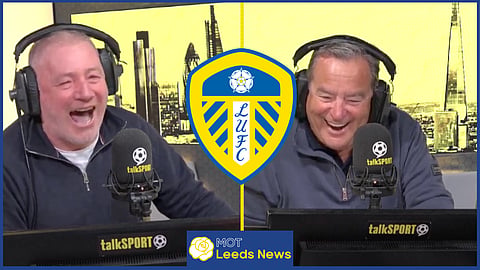 Ally McCoist and Jeff Stelling discussed Leeds United [Credit: talkSPORT]