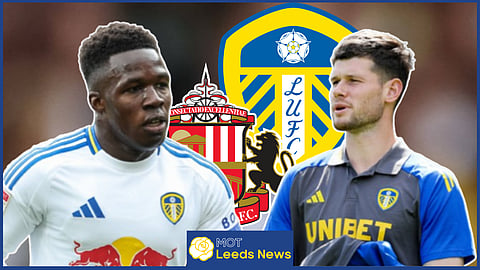 Illan Meslier undercut an excellent Willy Gnonto game for Leeds United at Sunderland [Credit Imago]