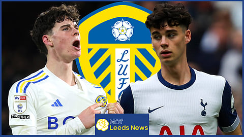 Former Leeds United ace Archie Gray could leave Tottenham (credit: Imago)