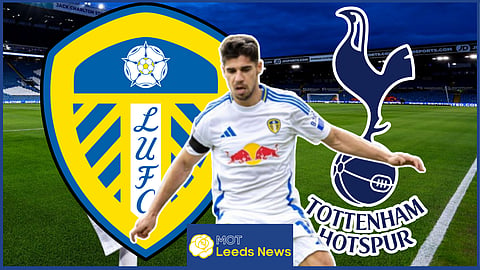 Manor Solomon joined Leeds United on loan from Tottenham [Credit Imago]