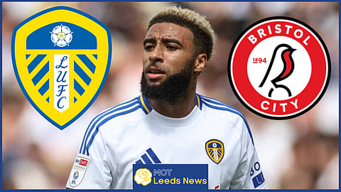 Jayden Bogle has been non-existent for Leeds United v Bristol City [Credit: Imago]