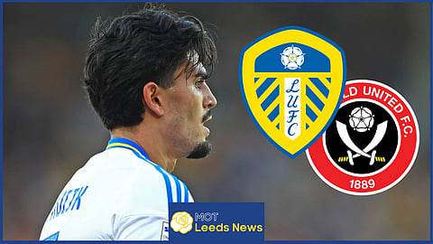 Leeds United defender Pascal Struijk scored against Sheffield United
[Credit: Imago]