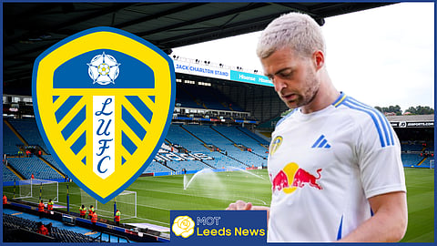 Leeds United striker Patrick Bamford Credit: Imago]