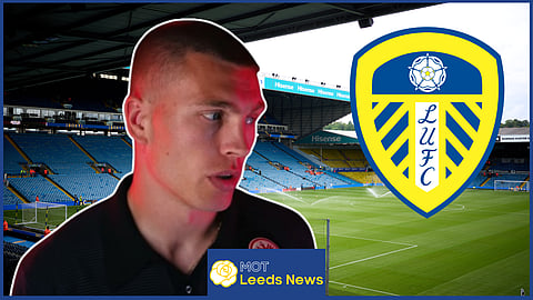 Rasmus Kristensen, on loan away from Leeds United. Credit: Eintracht Frankfurt YouTube