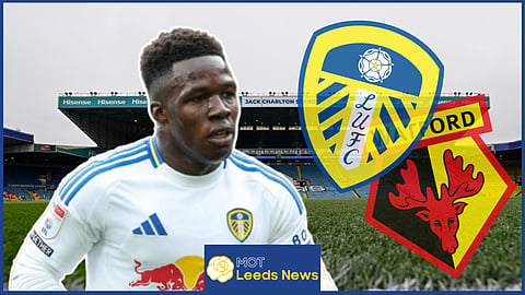Wilfried Gnonto featured for Leeds United v Watford. Credit: Imago