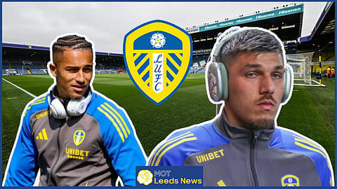 Joel Piroe and Mateo Joseph are both in form this season for Leeds United [Credit: Imago]