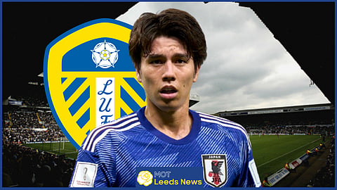 Leeds United and Japan midfielder Ao Tanaka