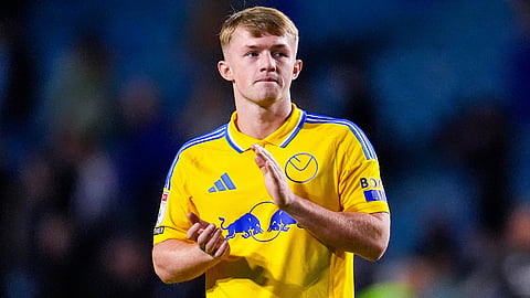 Leeds United forward Joe Gelhardt (credit: Imago)