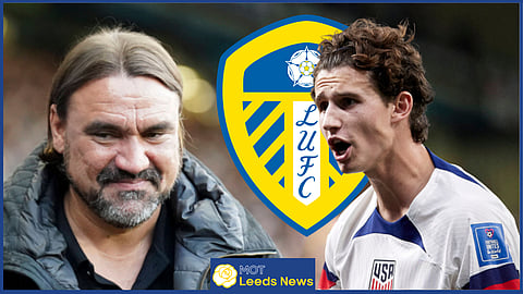 Daniel Farke will be relieved at the latest Brenden Aaronson update. (Credit: Imago)