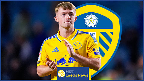 Leeds United forward Joe Gelhardt (credit: Imago)