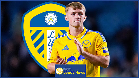 Leeds United forward Joe Gelhardt (credit: Imago)