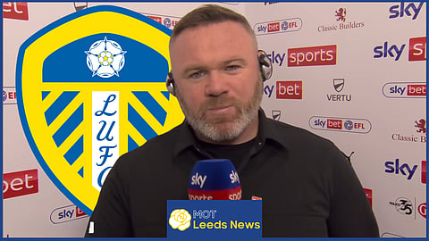 Wayne Rooney has spoken out on Leeds United [credit: Sky Sports Football on YouTube]

