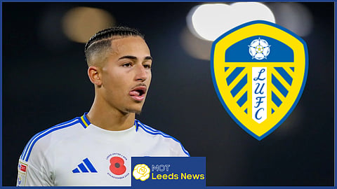 Leeds United striker Mateo Joseph (Credit: Imago).