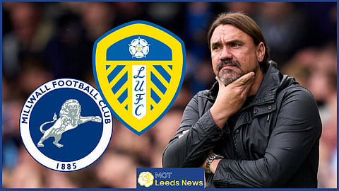 Daniel Farke's Leeds United side face Millwall this week.