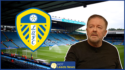 Ricky Gervais spoke about Leeds United on Stick to Football [Credit: The Overlap on YouTube]