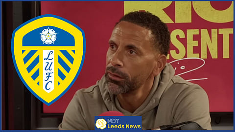 Rio Ferdinand joined Manchester United from Leeds United [Credit: Rio Ferdinand Presents via YouTube]