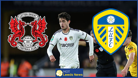 Sonny Perkins is on loan at Leyton Orient from Leeds United