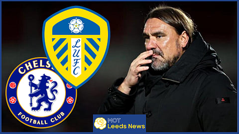 Daniel Farke and Leeds United could lose out on a transfer target to Chelsea [Credit: Imago]