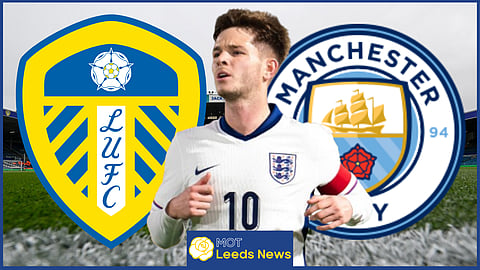 Leeds United could lose out on Manchester City youngster James McAtee [Credit: Imago]
