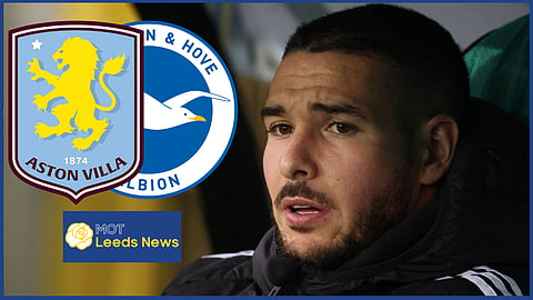 Leeds United handed boost to sign Emi Buendia after Aston Villa v Brighton (credit: Imago)