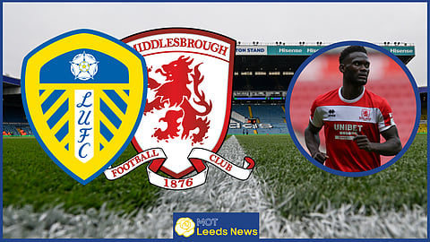 Emmanuel Latte Lath could leave Middlesbrough in a huge boost for Leeds United (Credit: Imago)