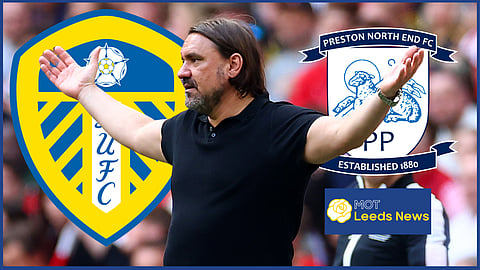 Daniel Farke reacts to Leeds United controversy v Preston (credit: Imago)