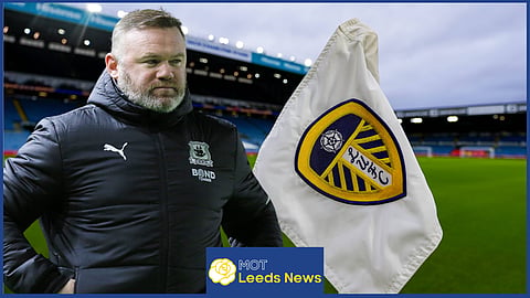 Wayne Rooney is facing the sack away from Leeds United