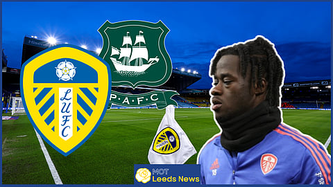 Darko Gyabi is on loan at Plymouth Argyle from Leeds United.