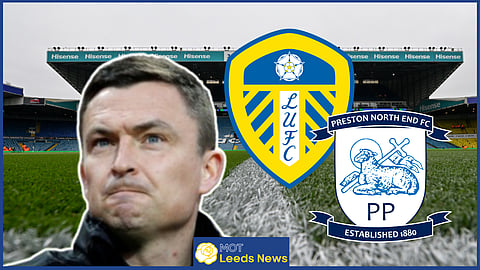Paul Heckingbottom spoke out ahead of Preston v Leeds United.