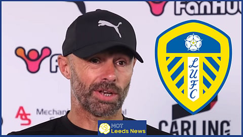 Derby County boss Paul Warne commented on Leeds United [Credit: Derby County via YouTube]