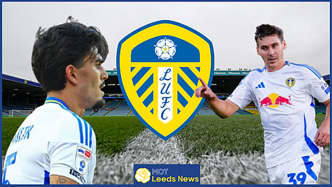 Pascal Struijk and Max Wober are doubts for Leeds United's next game [Credit: Imago]