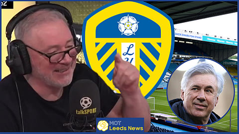 Ally McCoist reacted to a Carlo Ancelotti claim at Leeds. (Credit: talkSPORT)