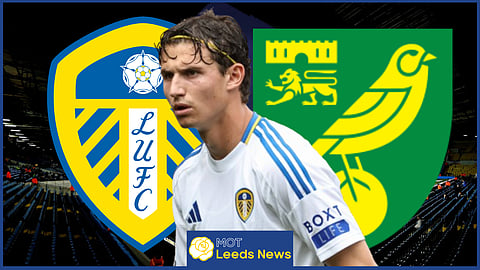 Brenden Aaronson will start for Leeds united v Norwich City [Credit: Imago]