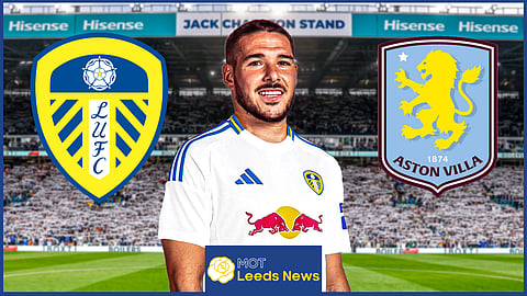 Leeds United have been heavily linked with Aston Villa's Emi Buendia. Credit: Imago