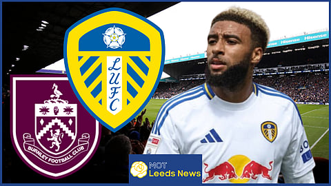 Jayden Bogle involved in "lucky" incident for Leeds United v Burnley [Credit: Imago]