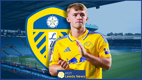 Joe Gelhardt is away from Leeds United. (Credit - Imago)