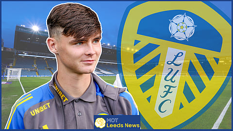 Leeds United youngster Charlie Crew [Credit: Imago]