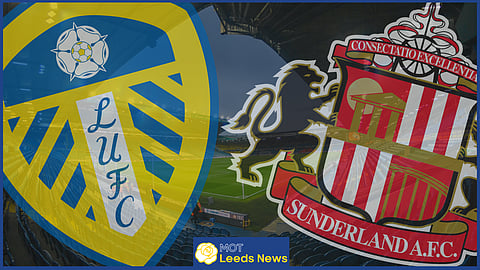 Leeds United and Sunderland are battling for promotion. (Credit: Imago)