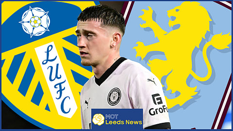 Leeds United are interested in Aston Villa forward Louie Barry (credit: Imago)