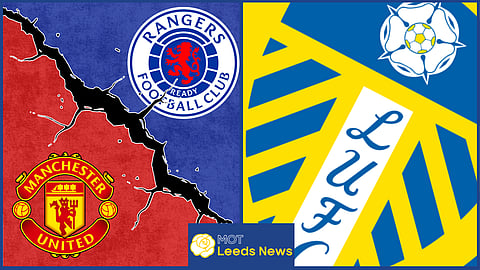 Rangers ace and Leeds United fan has taken a swipe at Manchester United [credit: Beanyman Sports]