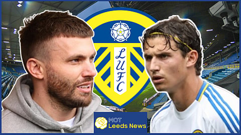 Stuart Dallas and Brenden Aaronson spotted in unseen moment after Leeds United win v Sheffield Wednesday. Credit: Imago