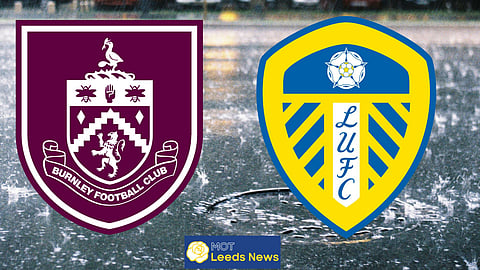 Leeds United are set to face Burnley at Turf Moor [Credit: Imago, Canva]