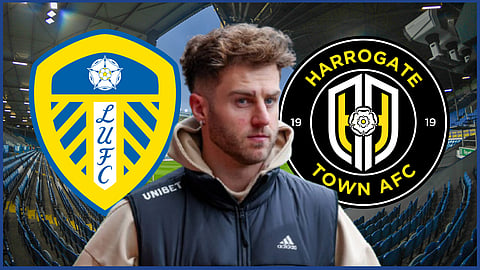 Joe Rodon and Leeds United host Harrogate Town in the FA Cup [Credit: Imago]