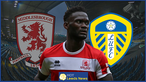 Leeds United have been linked with Middlesbrough ace Emmanuel Latte Lath [Credit: Imago]